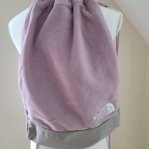 The North Face Drawstring Backpack - Lavender Fleece